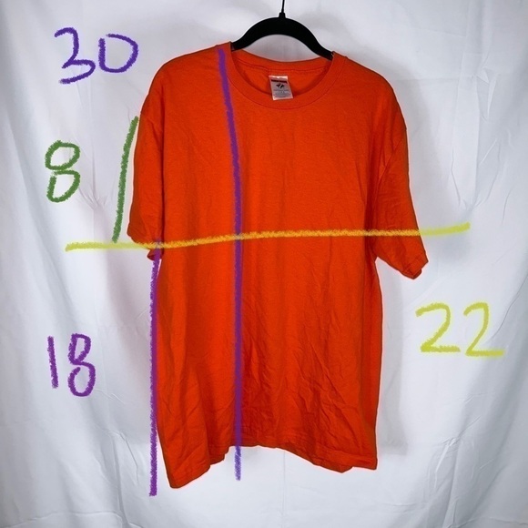 Short Sleeve Teeshirt Pullover Crewneck Basic Classic Relaxed Fit Solid Top - Picture 4 of 5